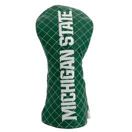 Team Golf - Michigan State Spartans Quilted Driver Headcover - Multicolor