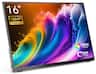 MINIX - 16" Portable Monitor, 1200P FHD IPS Screen, 100% sRGB, HDMI, Laptop Monitor Compatible with PC, Mac, Phone, Xbox, Switch - SF16T (Touch Edition)