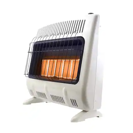 Front. Mr. Heater - Mr. Heater Comfort Collection 30000 Btu/h 1000 sq ft Radiant Propane Heater.