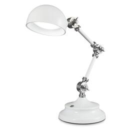 OttLite - Revive LED Desk Lamp with USB Charging - White
