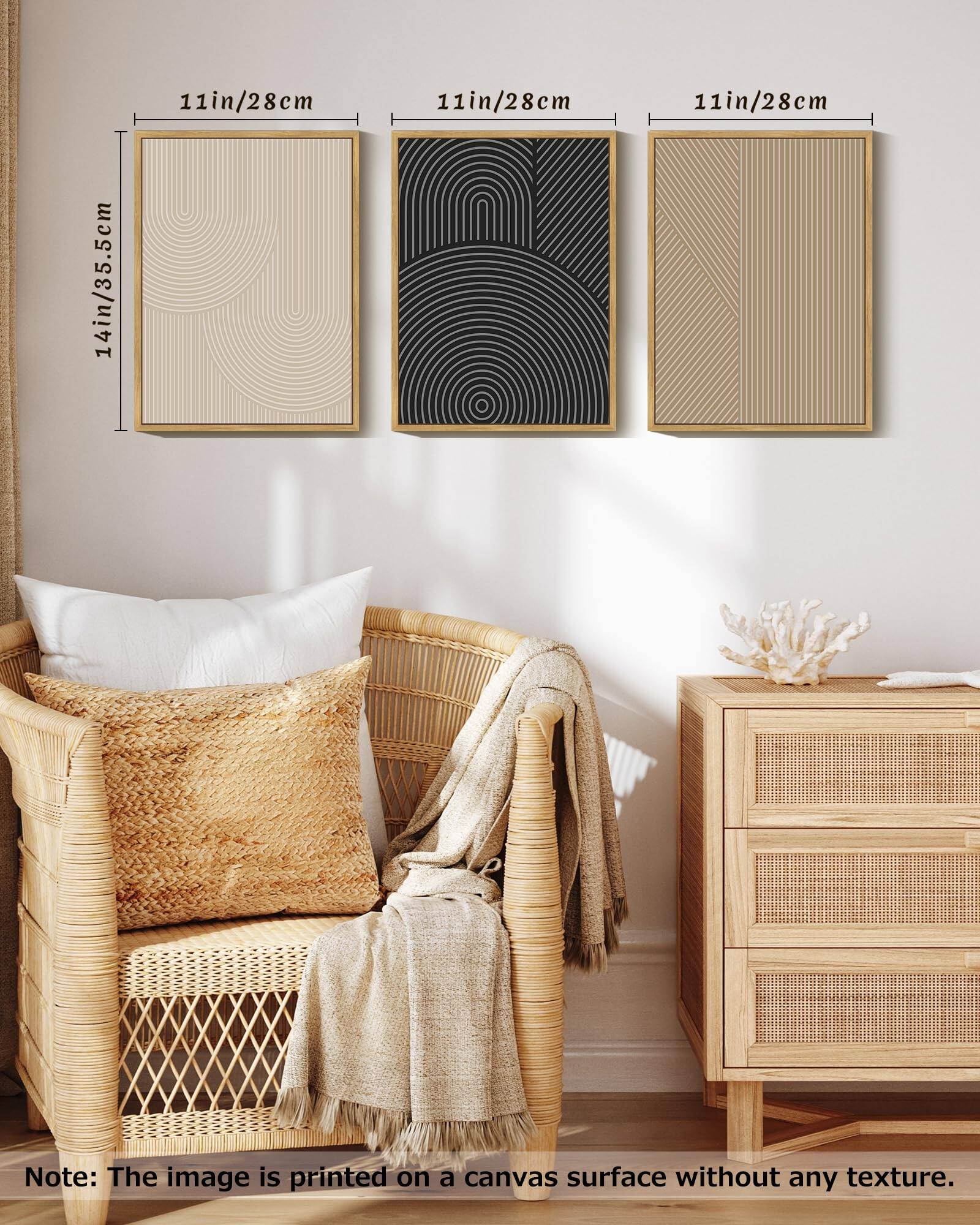 14in/35.5cm  
11in/28cm  
11in/28cm  
11in/28cm  

Note: The image is printed on a canvas surface without any texture.