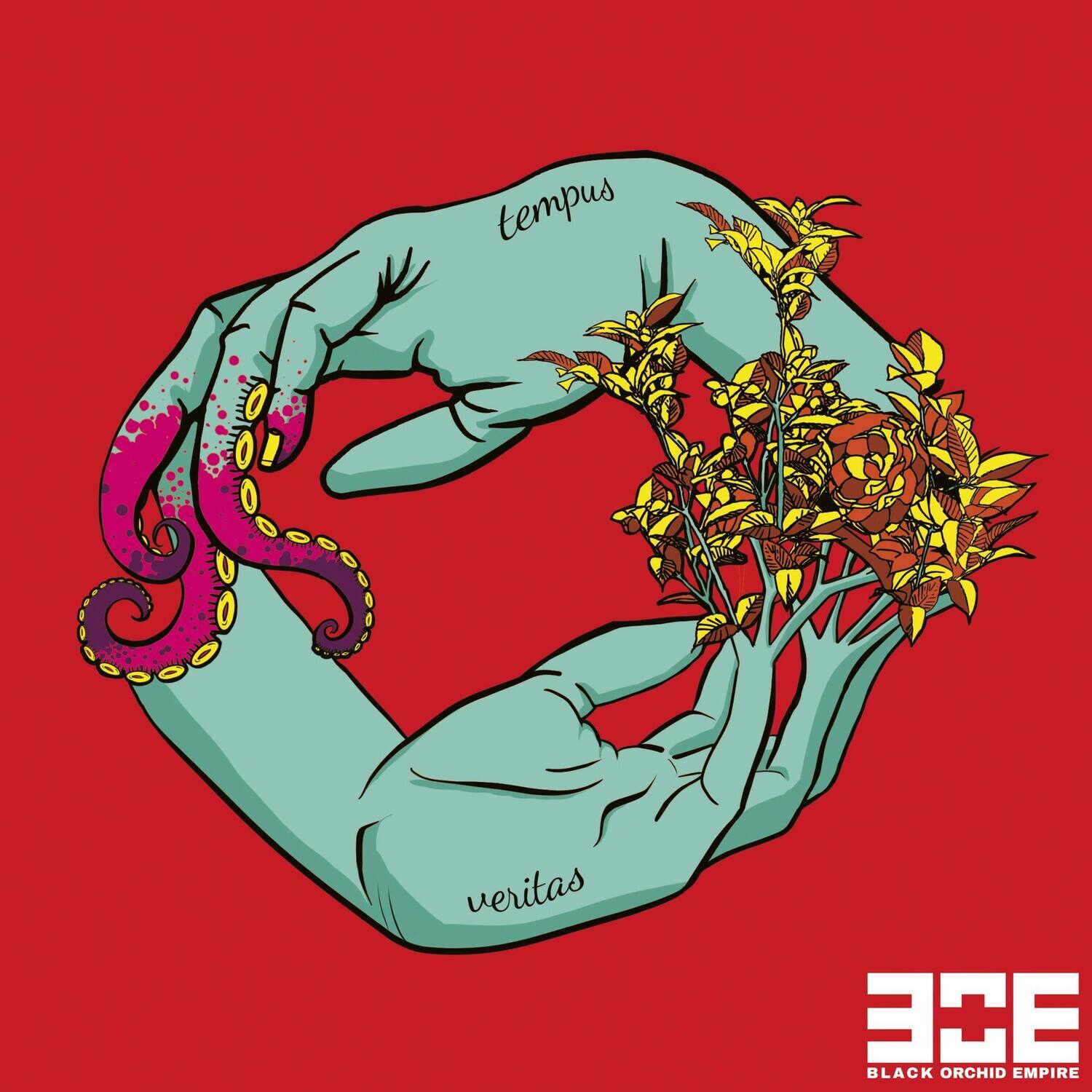 tempus  
veritas  
ECE  
BLACK ORCHID EMPIRE