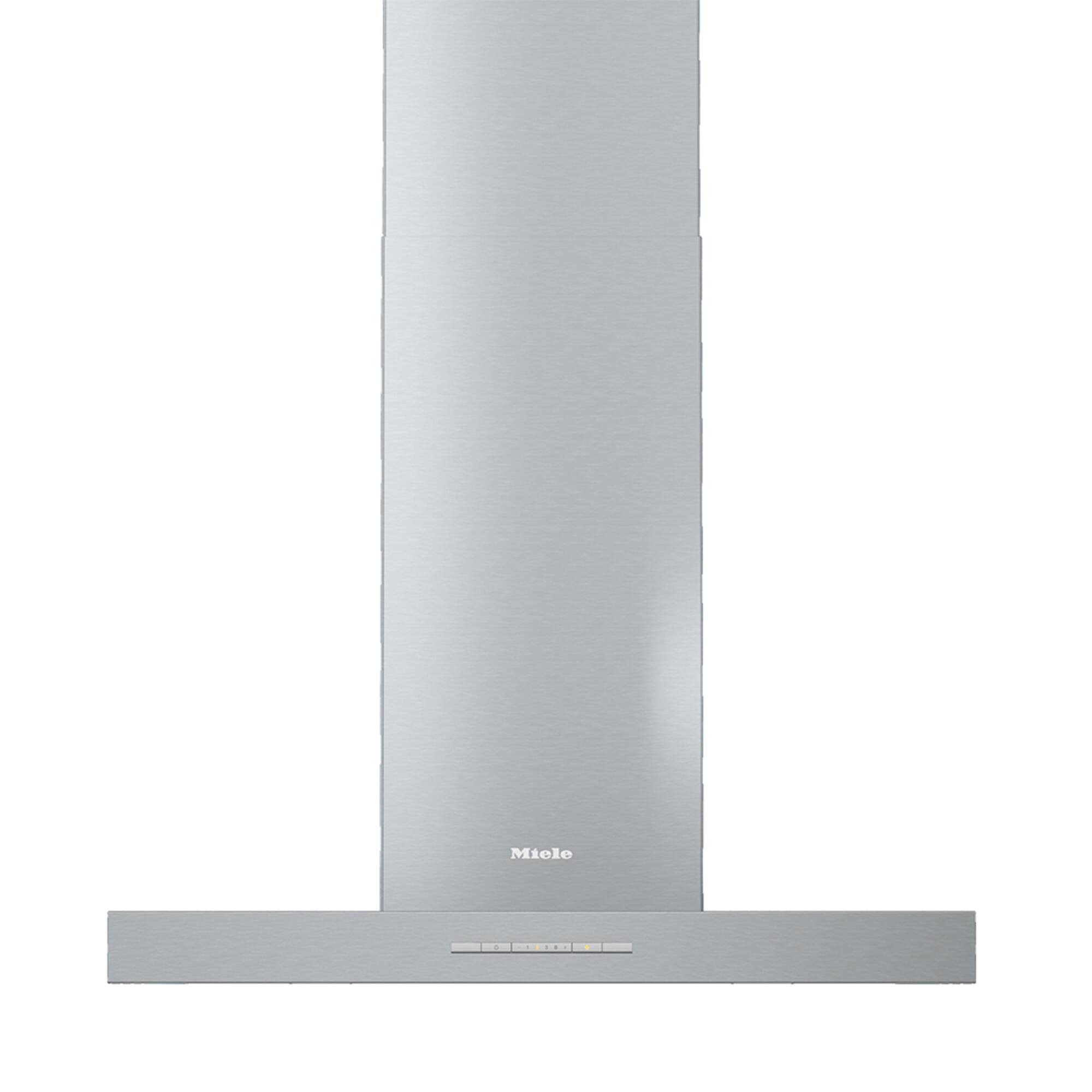 Miele - 36 inches - Externally Vented & Recirculating - Wall Range Hood - Stainless Steel