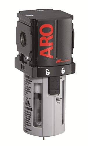 JETRANSPORT - Aro F35121-400-vs Air Line Filter 1/4" Npt - 150 Psi Max Inlet Black. 1 4-Inch NPTStandard Filter - 5 Micro - 1/4" NPT, Coalescing