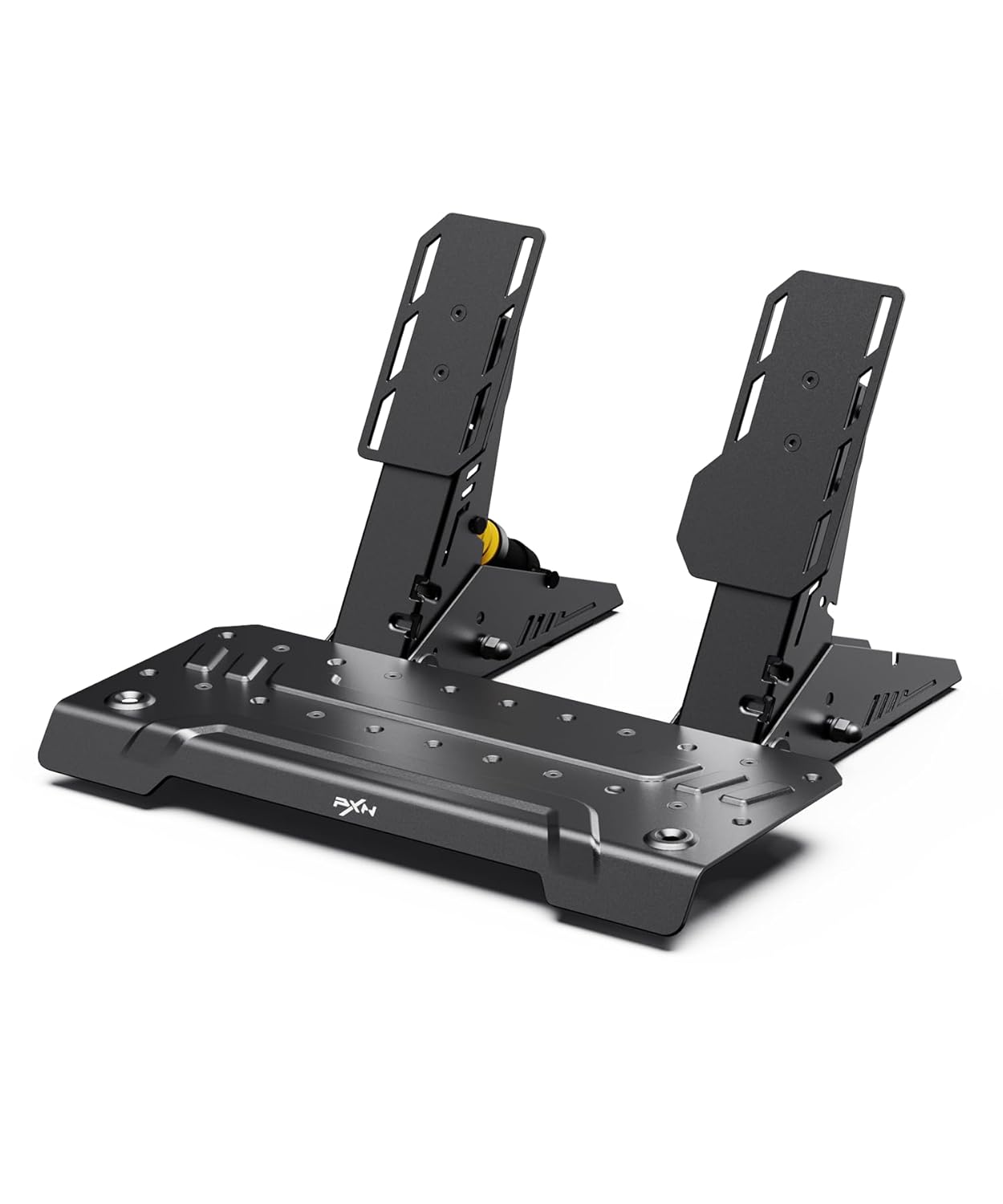 Front. PXN - PXN PD HM All-Metal Sim Racing Pedals Hall Sensors, USB/RJ45/Type-C Adjustable 3-Pedal Set for PC - Black.