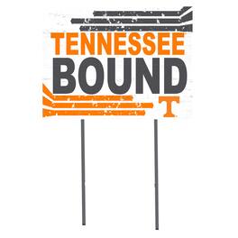 Jardine - Tennessee Volunteers 18'' x 24'' Bound Yard Sign - White