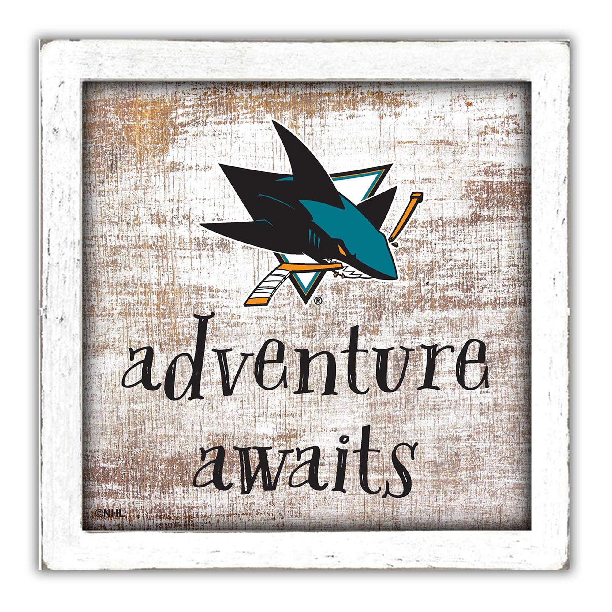San Jose Sharks 14'' x 13'' Adventure Awaits Money Box