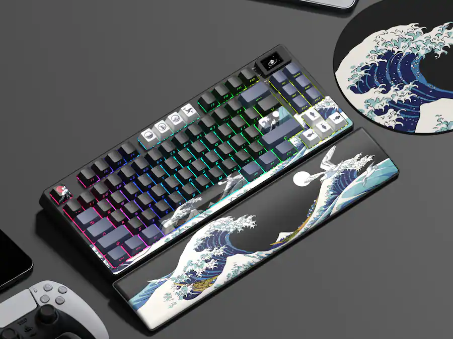 Wm80 Keyboard Womier Sk80 Pro Themed 75% Wireless Mechanical Keyboard With Multimedia ...