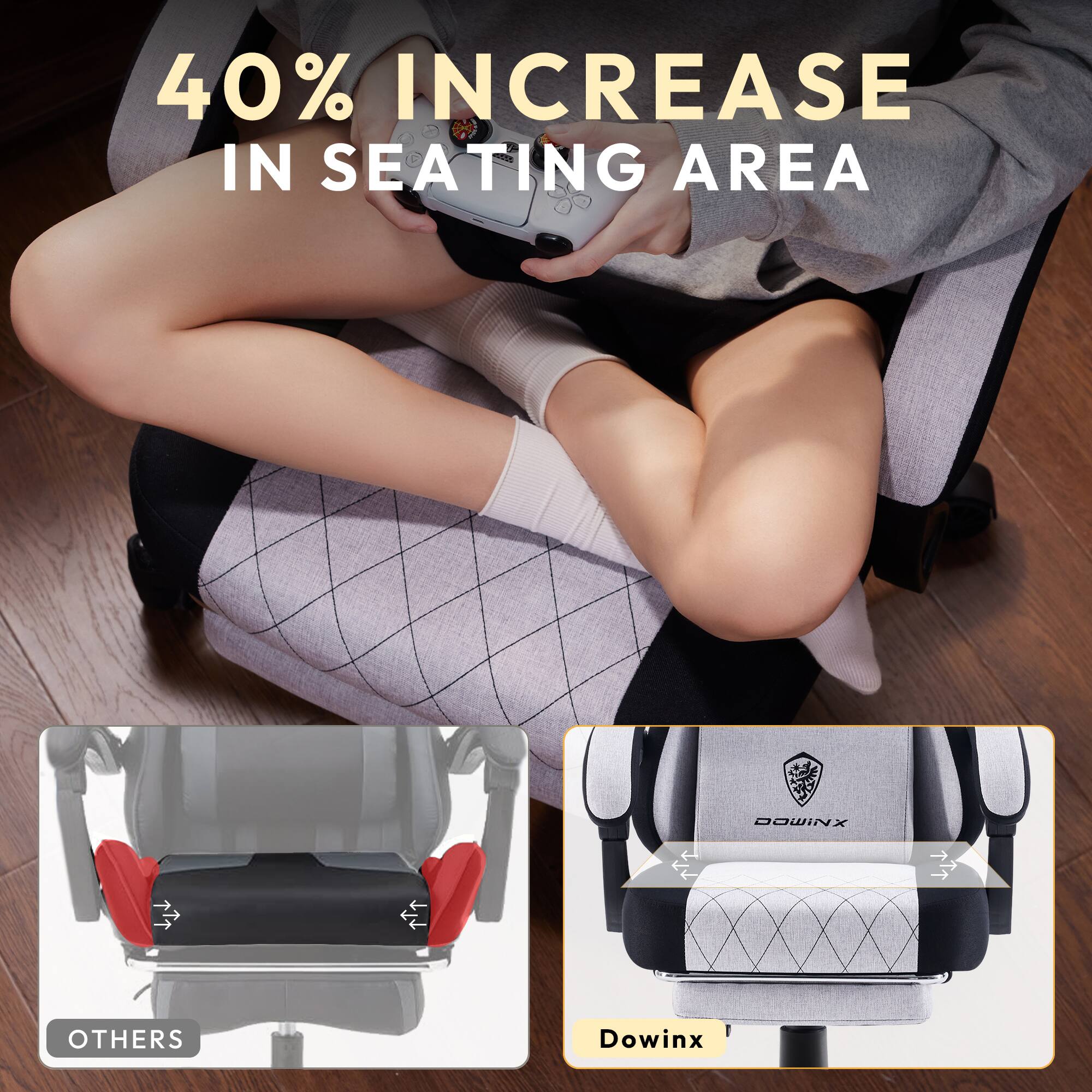 40% INCREASE IN SEATING AREA

Dowinx

OTHERS