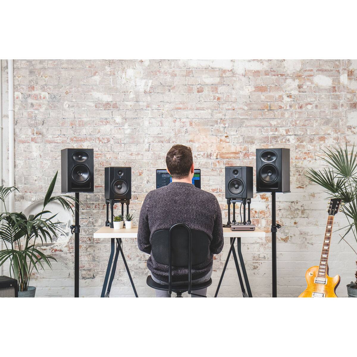 Alt View 4. Audient - Audient iD14 MKII 10x6 Desktop USB-C Audio Interface.