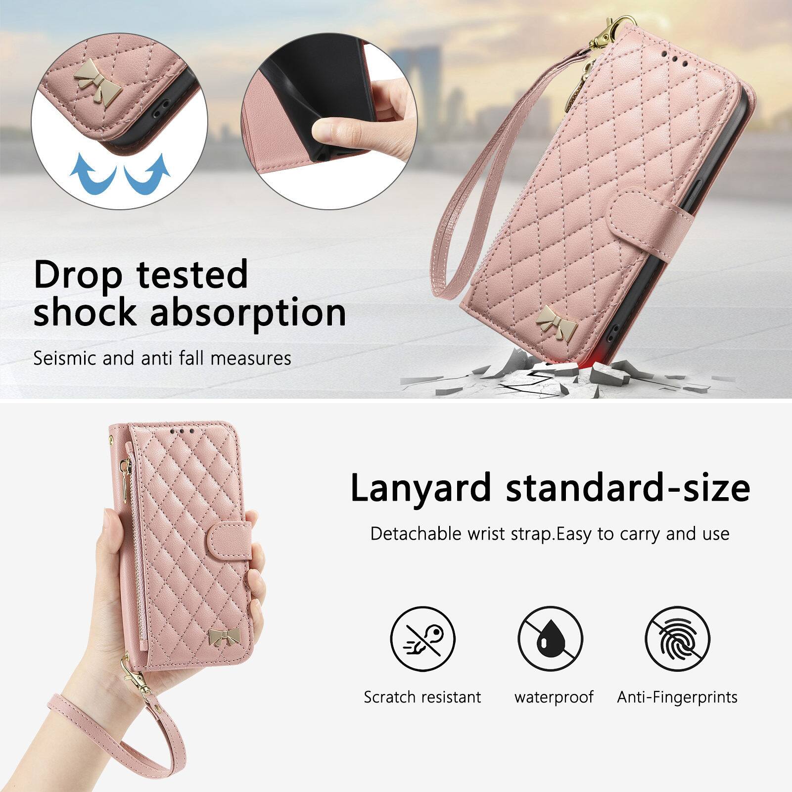 - Drop tested shock absorption
  - Seismic and anti fall measures

- Lanyard standard-size
  - Detachable wrist strap
  - Easy to carry and use

- Scratch resistant
- Waterproof
- Anti-Fingerprints