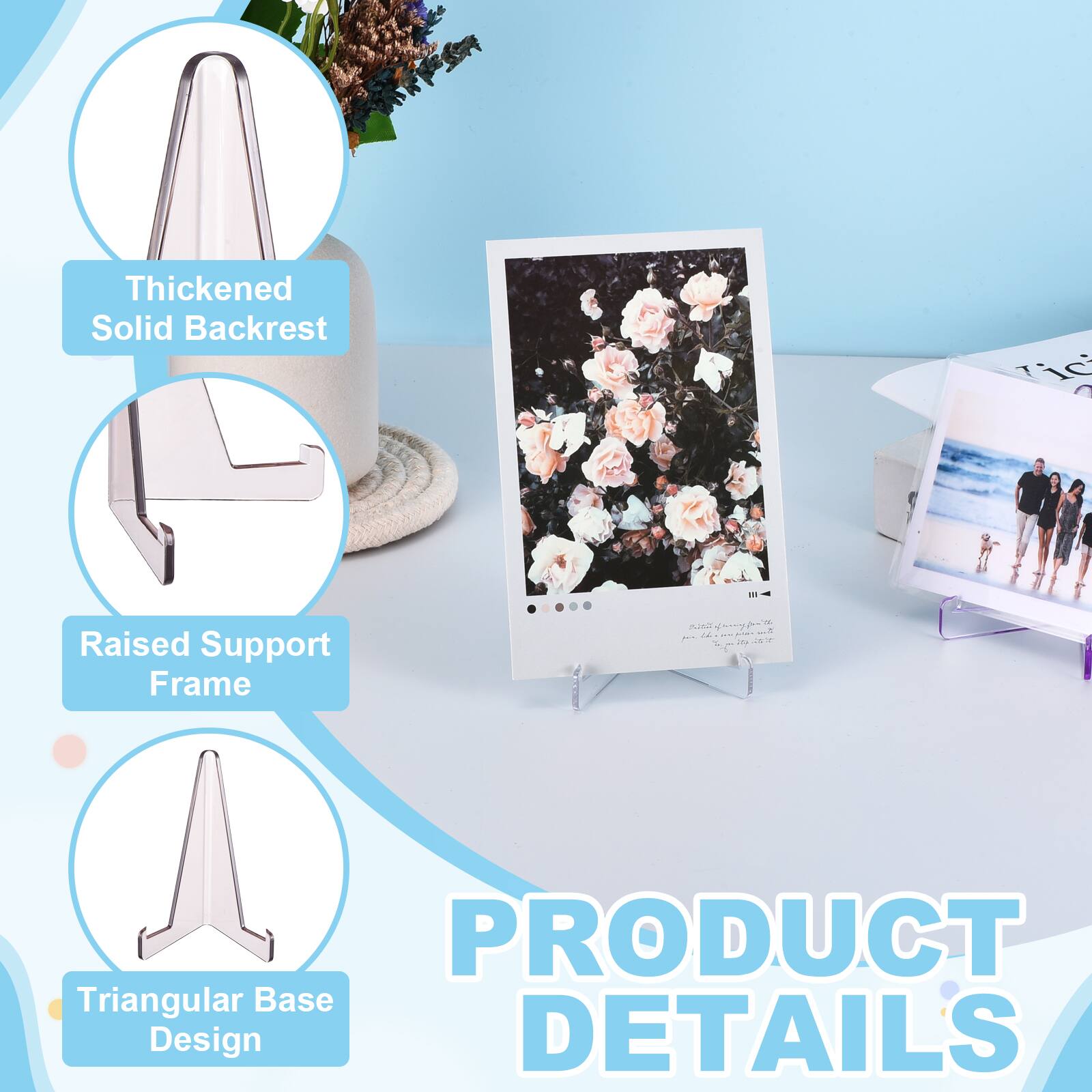 Thickened Solid Backrest  
Raised Support Frame  
Triangular Base Design  

PRODUCT DETAILS