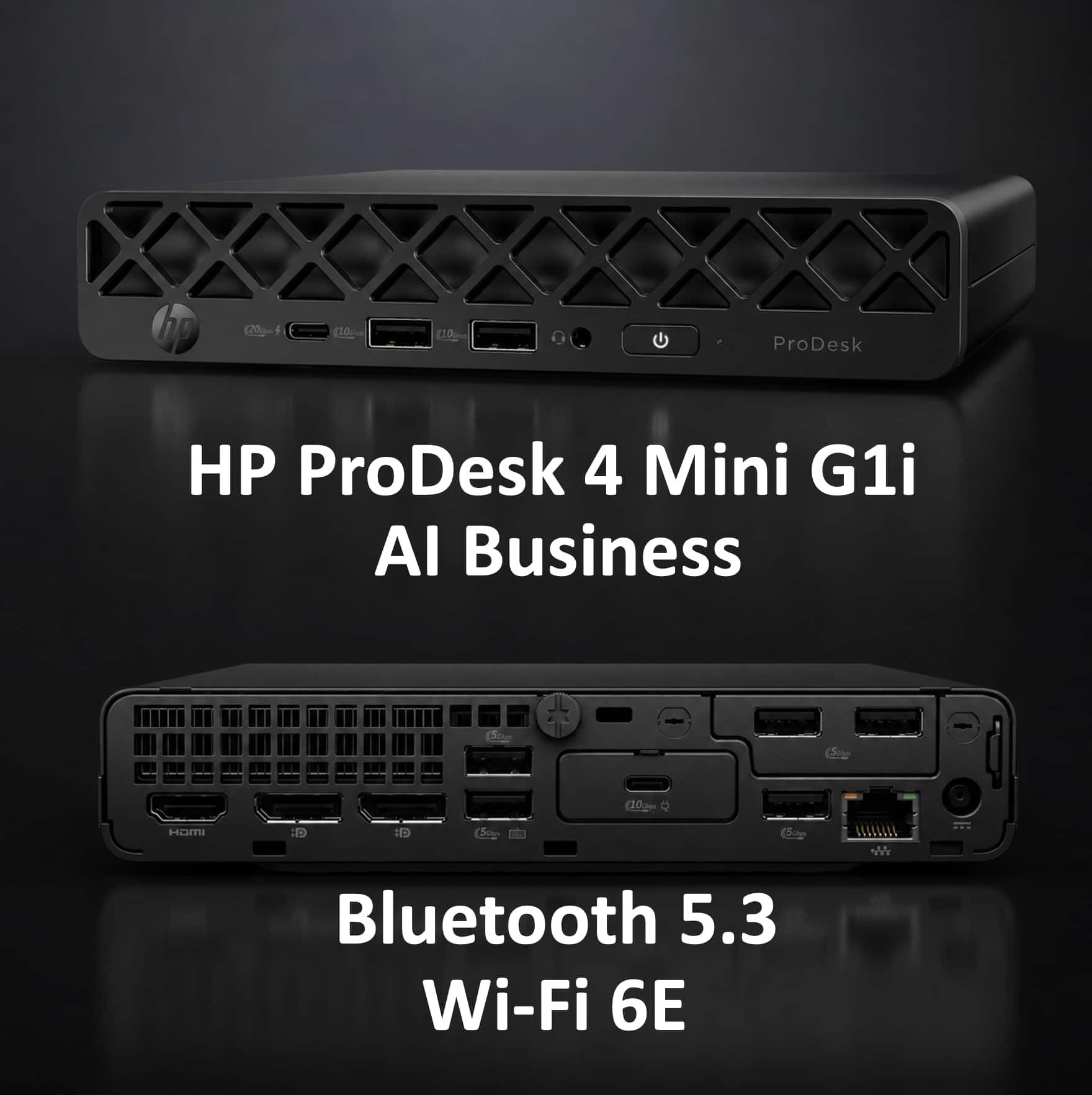 HP Upgraded ProDesk 4 Mini G1i Mini Desktop (Ultra 5 235T, 64GB
