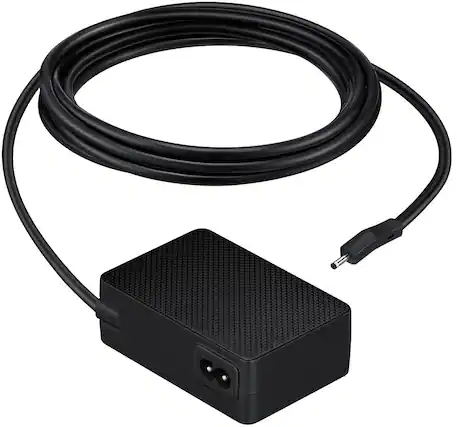 Front. Samsung - Music Frame In Wall Cable - Black.