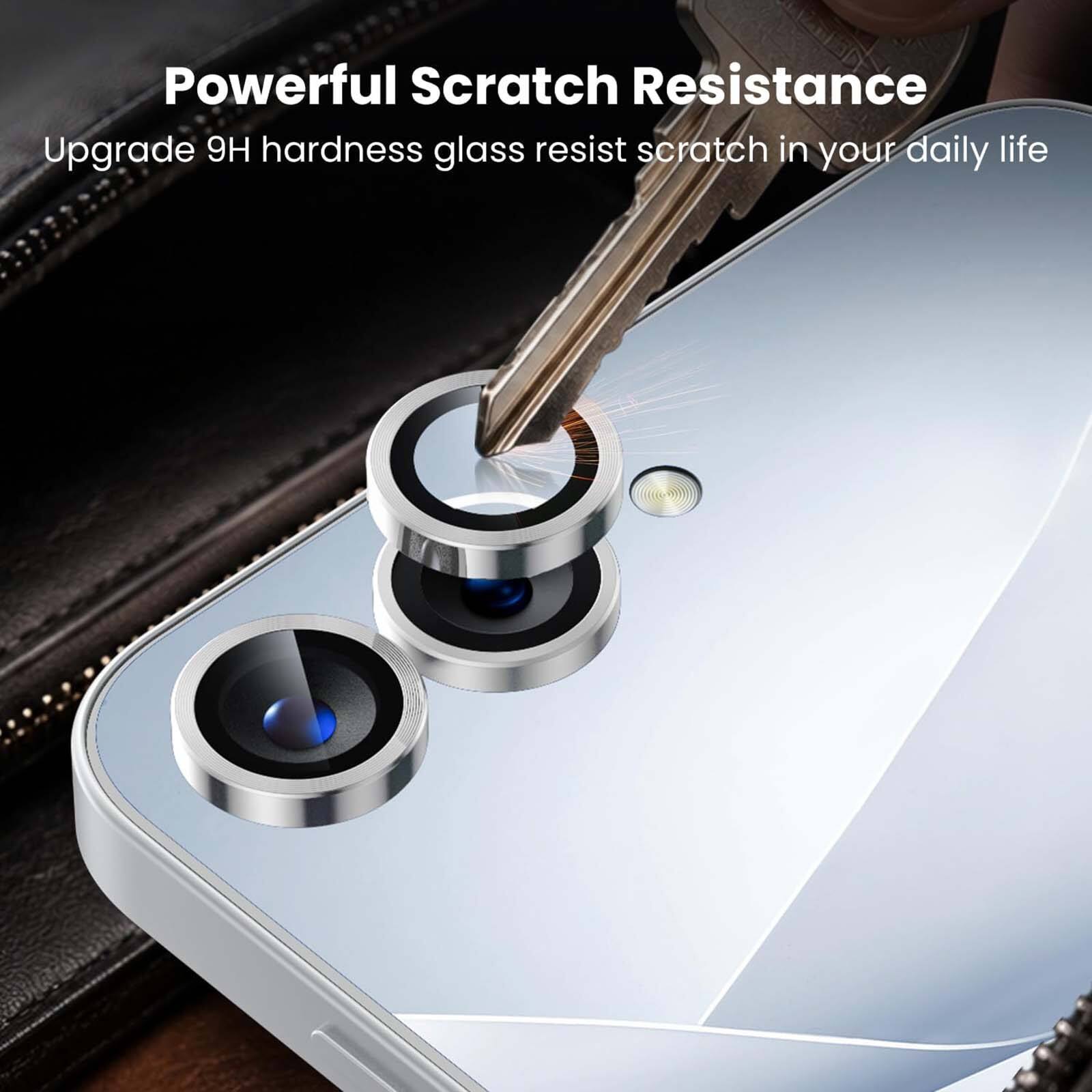 Powerful Scratch Resistance  
Upgrade 9H hardness glass resist scratch in your daily life