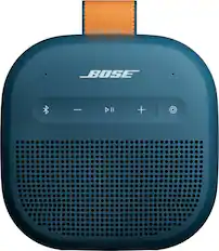 Front. Bose - SoundLink Micro Portable Bluetooth Speaker (2nd Gen) - Twilight Blue.