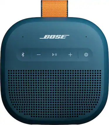 Front. Bose - SoundLink Micro Portable Bluetooth Speaker (2nd Gen) - Twilight Blue.