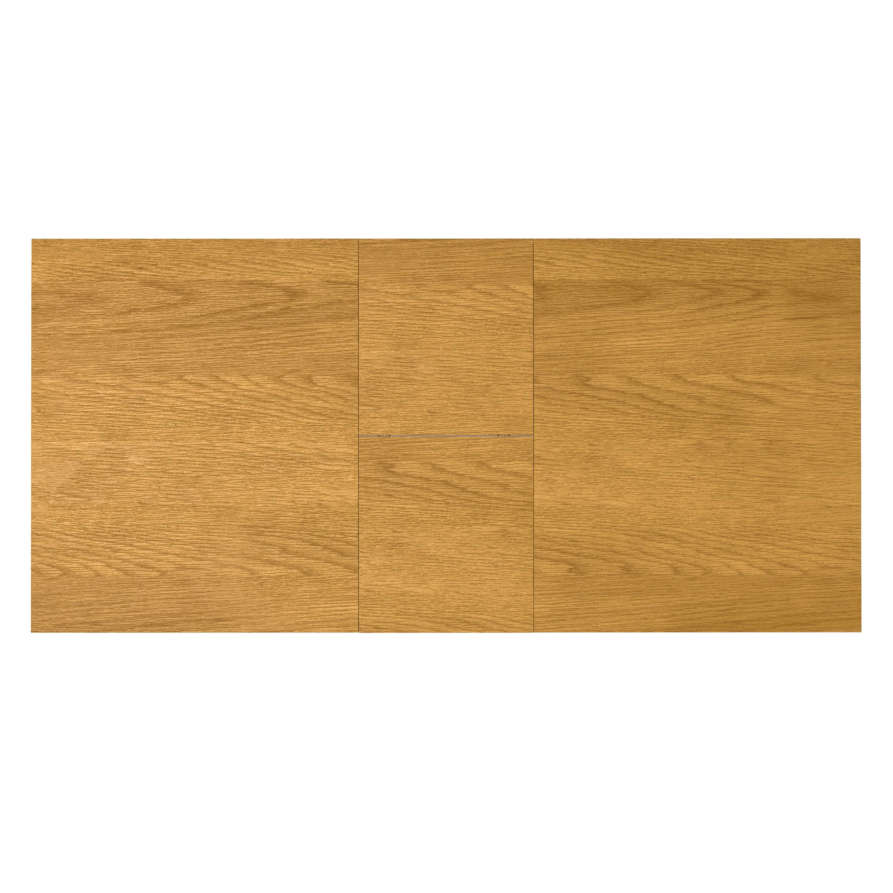 Alt View 2. Simpli Home - Colby 60-76 inch x 36 inch Rectangle Contemporary Extendable Dining Table in Oak - Oak.