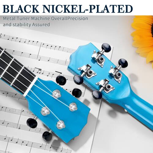 BLACK NICKEL-PLATED Metal Tuner Machine Overall Precision and stability Assured