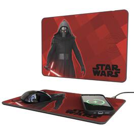Keyscaper - Star Wars: The Force Awakens Color Block 15-Watt Wireless Charger and Mouse Pad - Kylo Ren