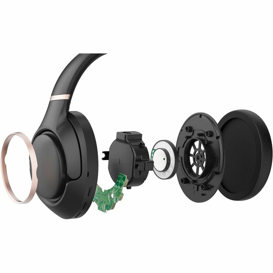 Alt View 8. Morpheus 360 - Morpheus 360 Eclipse SPT Hybrid Wireless Noise Canceling Headphones - 3D Spatial Audio - 80H Playtime - Protective Case - Unknown.