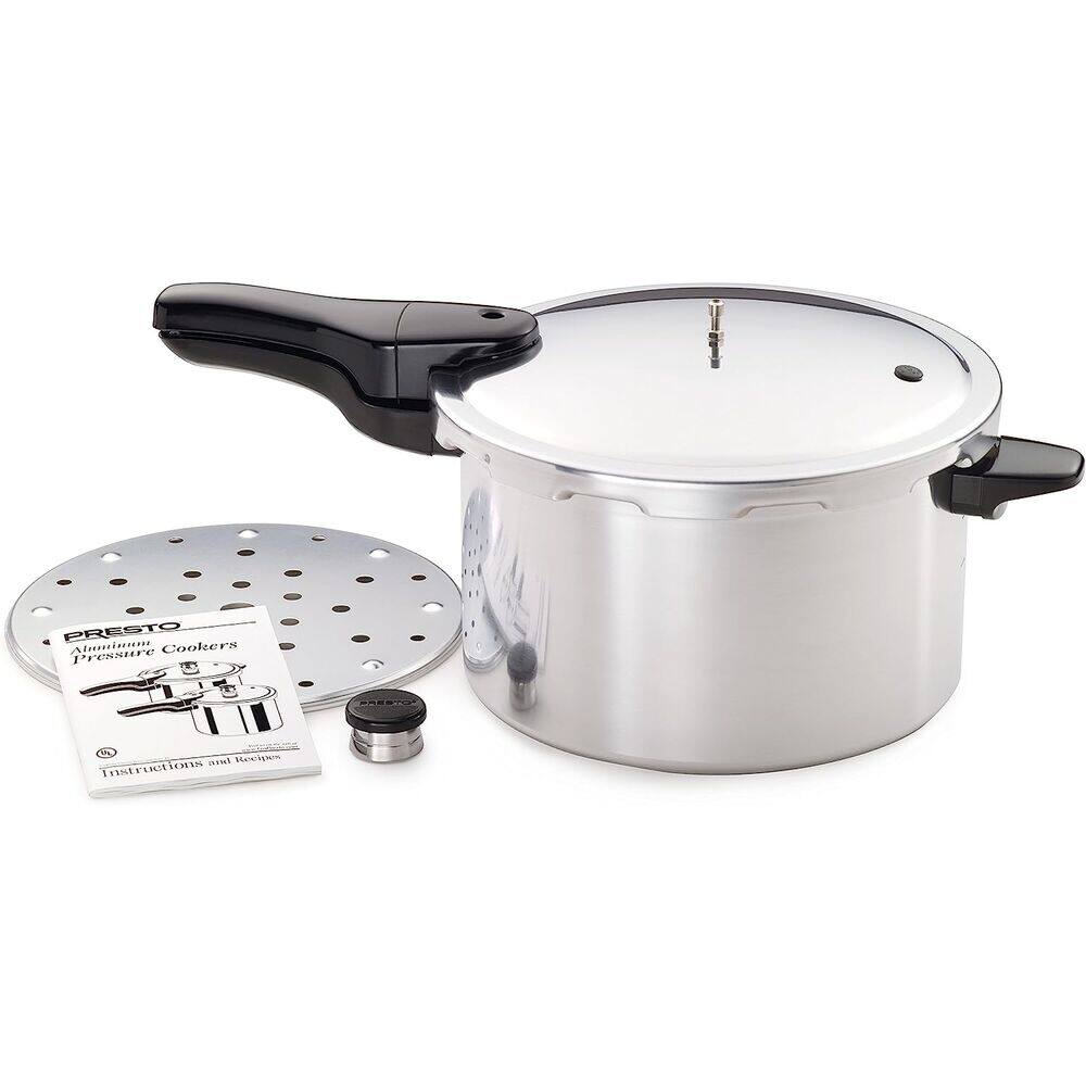 PRESTO  
Aluminum Pressure Cookers  
INSTRUCTIONS and Recipes