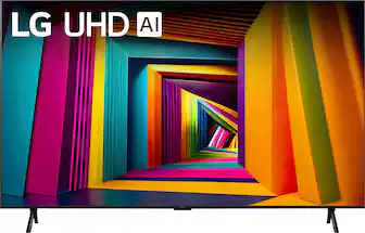 Front. LG - 98” Class UT90 Series LED 4K UHD Smart webOS TV (2024).