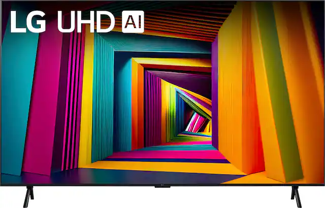 Front. LG - 98” Class UT90 Series LED 4K UHD Smart webOS TV (2024).