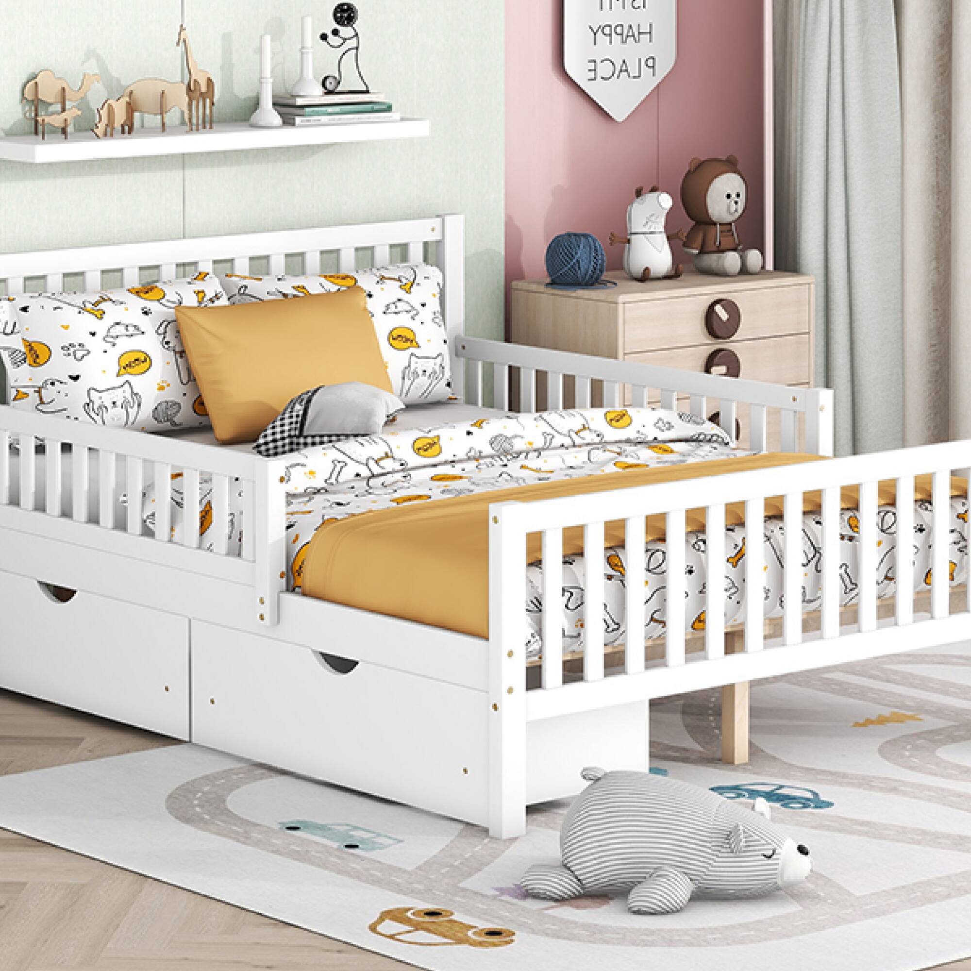 The text on the image reads:

"Happy Place"