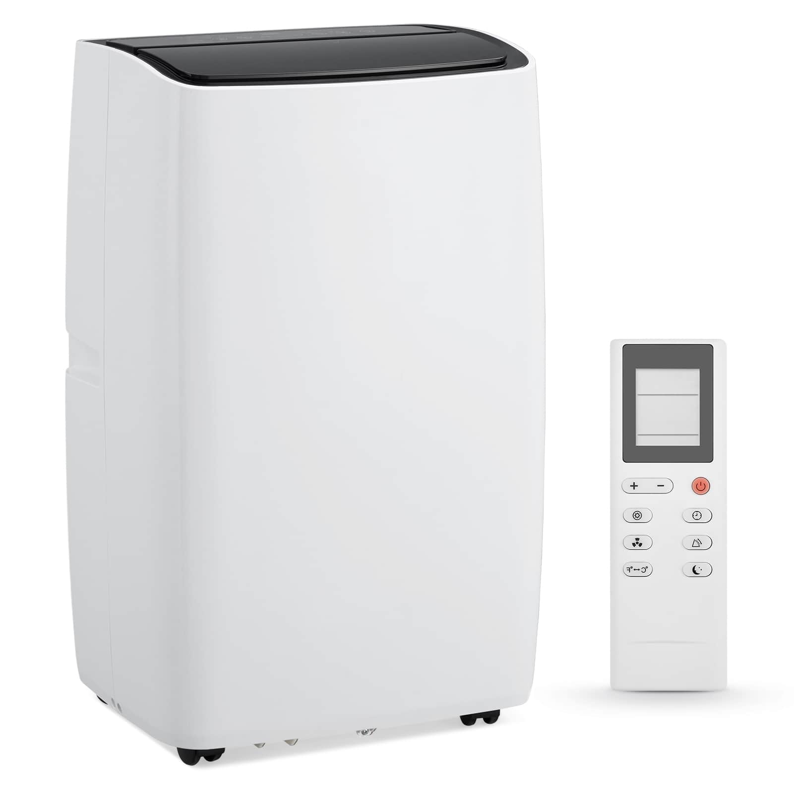 Acekool - 3-In-1 Portable Air Conditioner 8000 BTUs 12,000BTU Quiet AC Unit with Window Kit - White