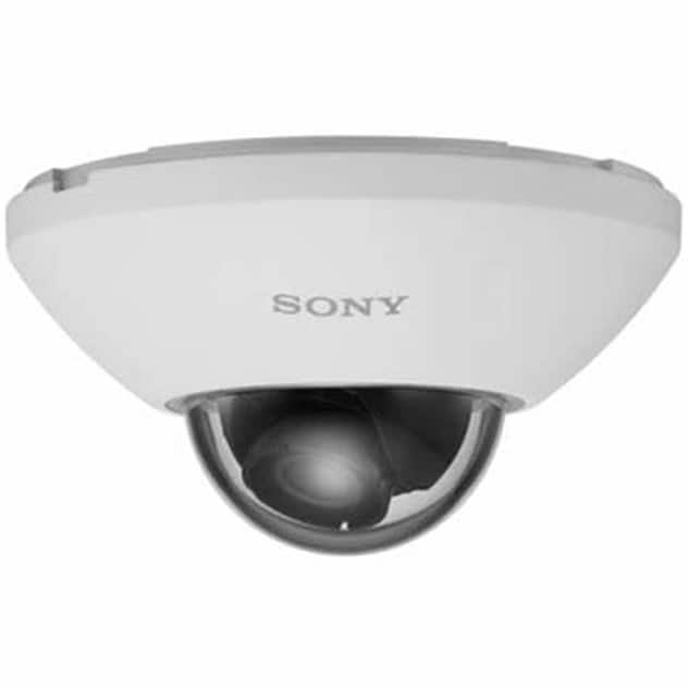 Sony - SNC-XM631 Full HD 1080p Mini Dome IP Security Camera – PoE, CMOS Sensor - White