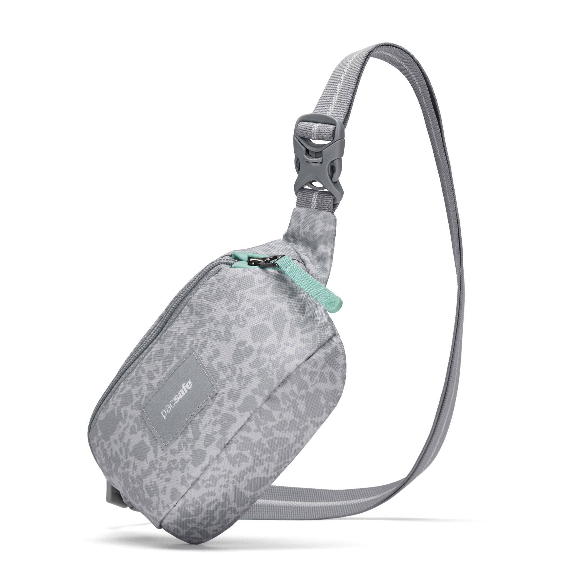 Angle. Pacsafe - GO Micro Sling - Meteor Ice.