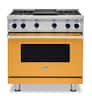 Viking - 36 in. Wide 4 Burner VGR Freestanding 7 Series Gas Range - Daffodil
