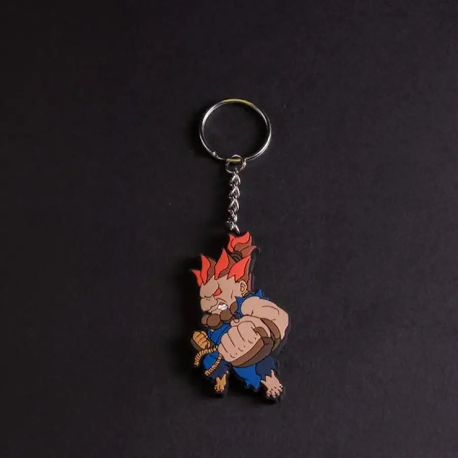 The First Key Chain Multiverse Studio Street Fighter Chibi Key Chain, Akuma Red - Best Buy
