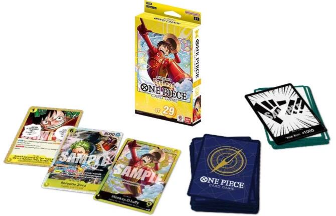 ONK FCE Y 8000 NG FO PIECE SECE EFag Egghead ONE PIECE CARD GAME ST 29 SAPK SAP PR 1000 SC2L SAMPLE Roronoa Zoro SAMPLE Monkey.D.Luffy D.Luffy NE PIECE CARD GAME