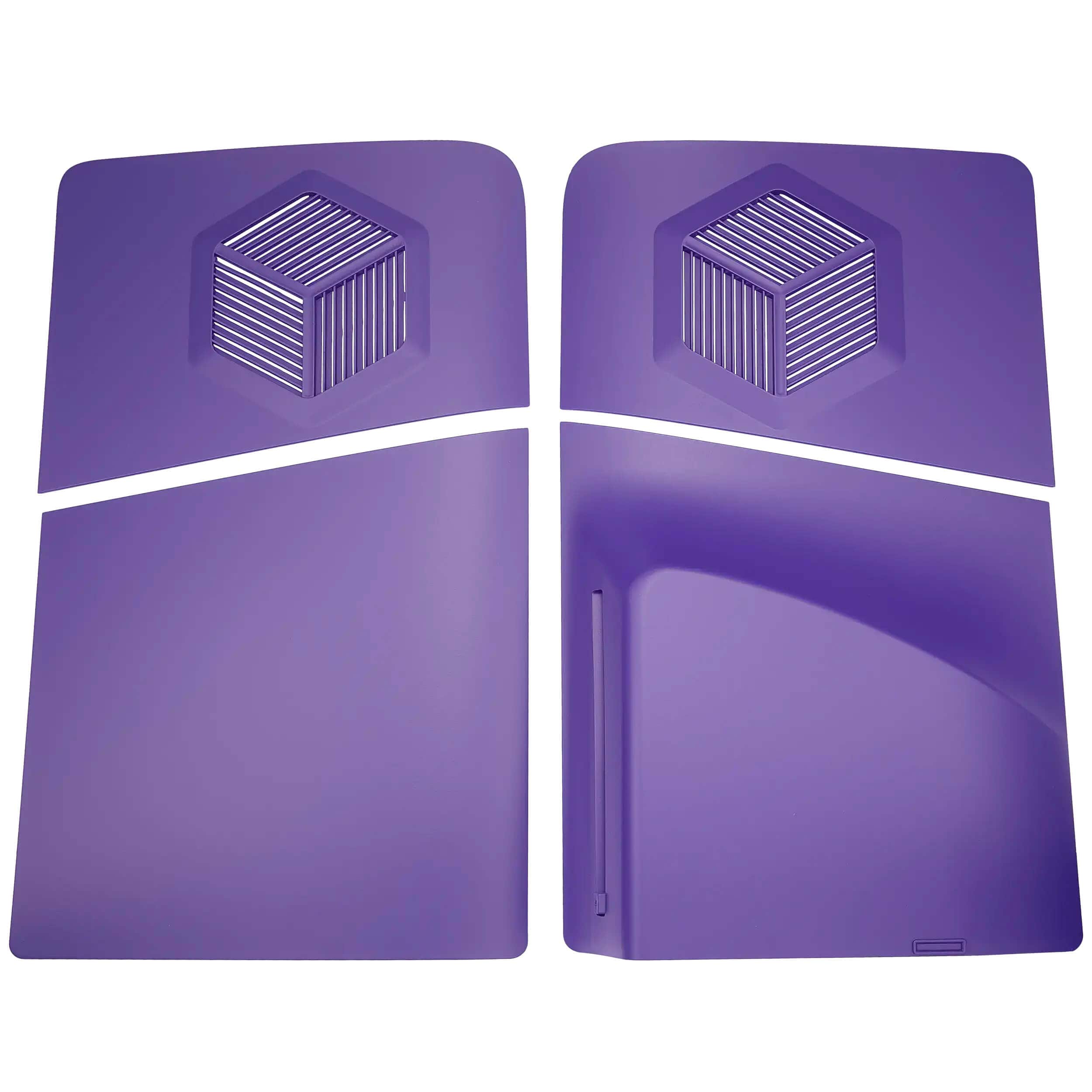 MobileSentrix - Console Shell Faceplate Covers Replacement Compatible For PlayStation 5 Pro PS5 Pro (D-006) (Disc Edition) - Purple