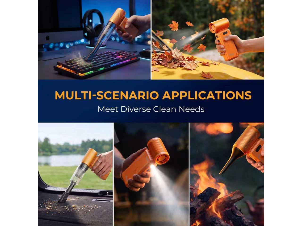 MULTI-SCENARIO APPLICATIONS  
Meet Diverse Clean Needs