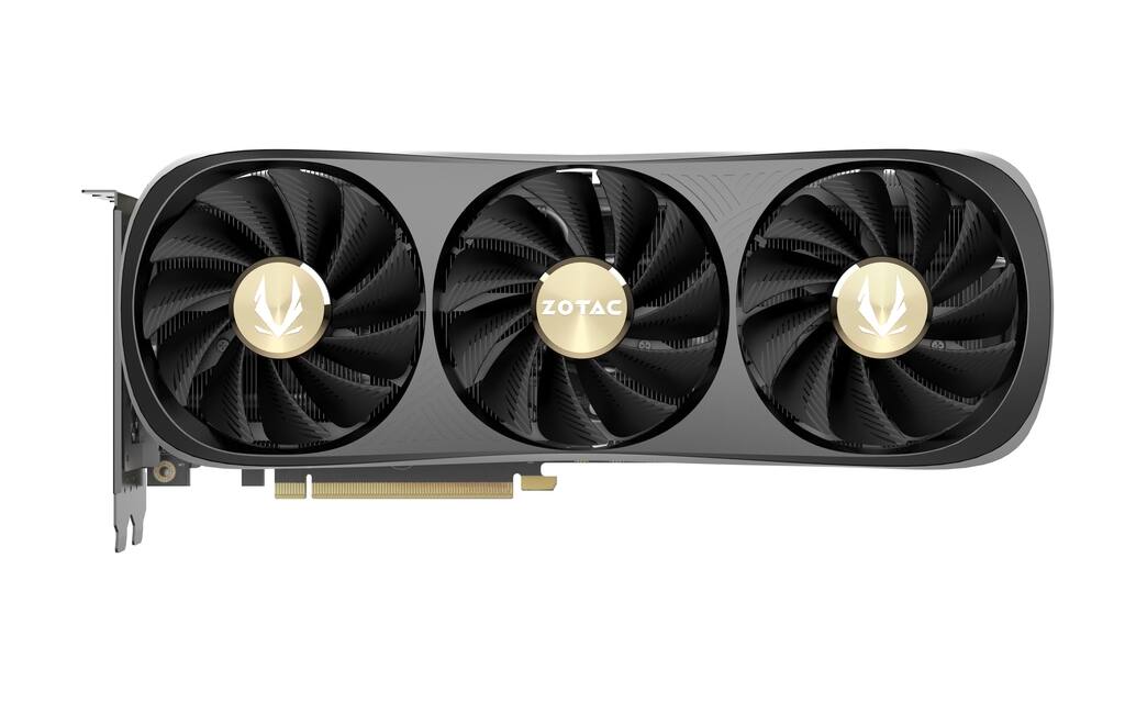 Front. ZOTAC - GAMING GEFORCE RTX 4070 TI SUPER TRINITY OC 16G GDDR6X VIDEO GRAPHICS CARD.