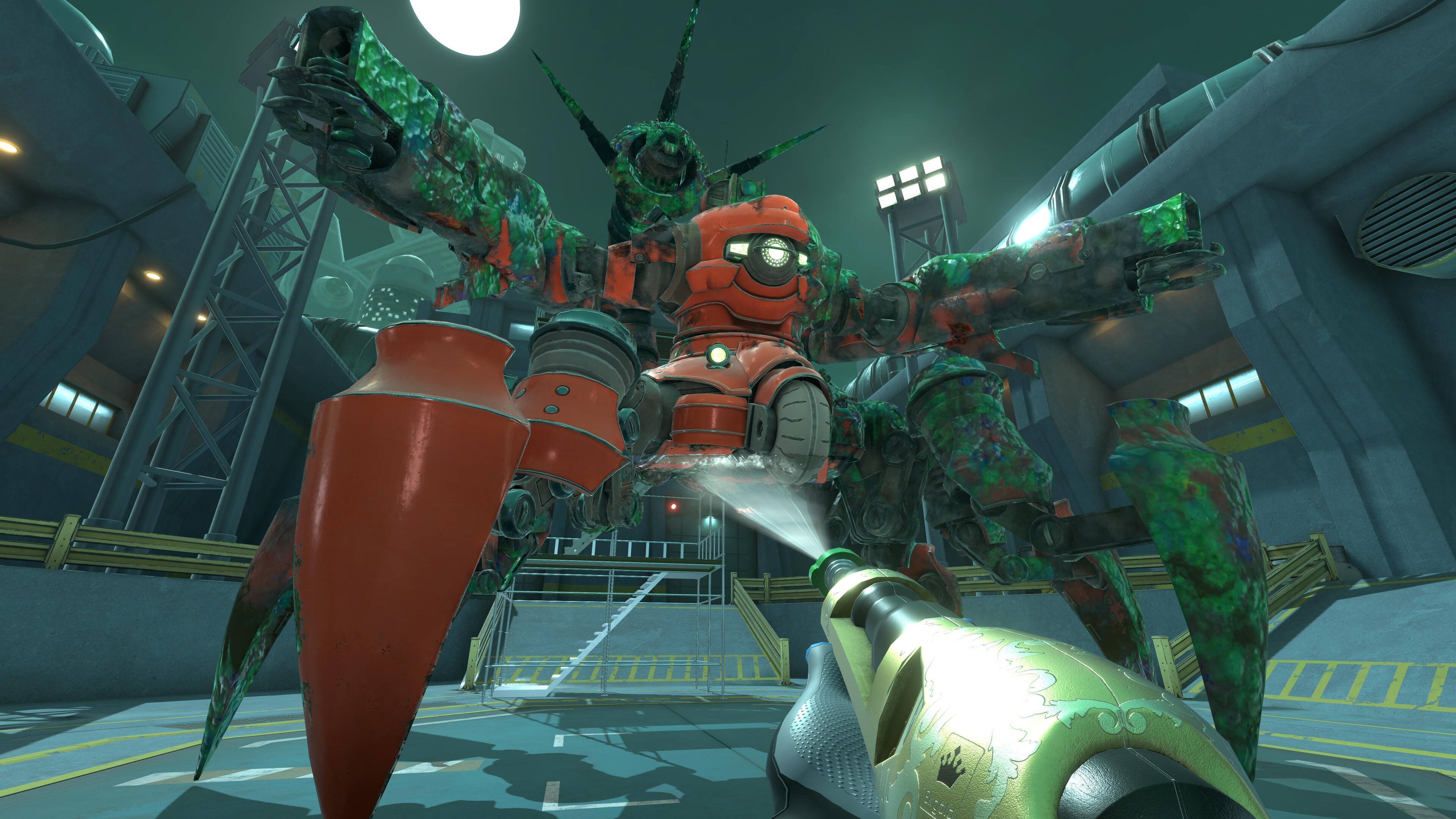 Angle. Square Enix - PowerWash Simulator.