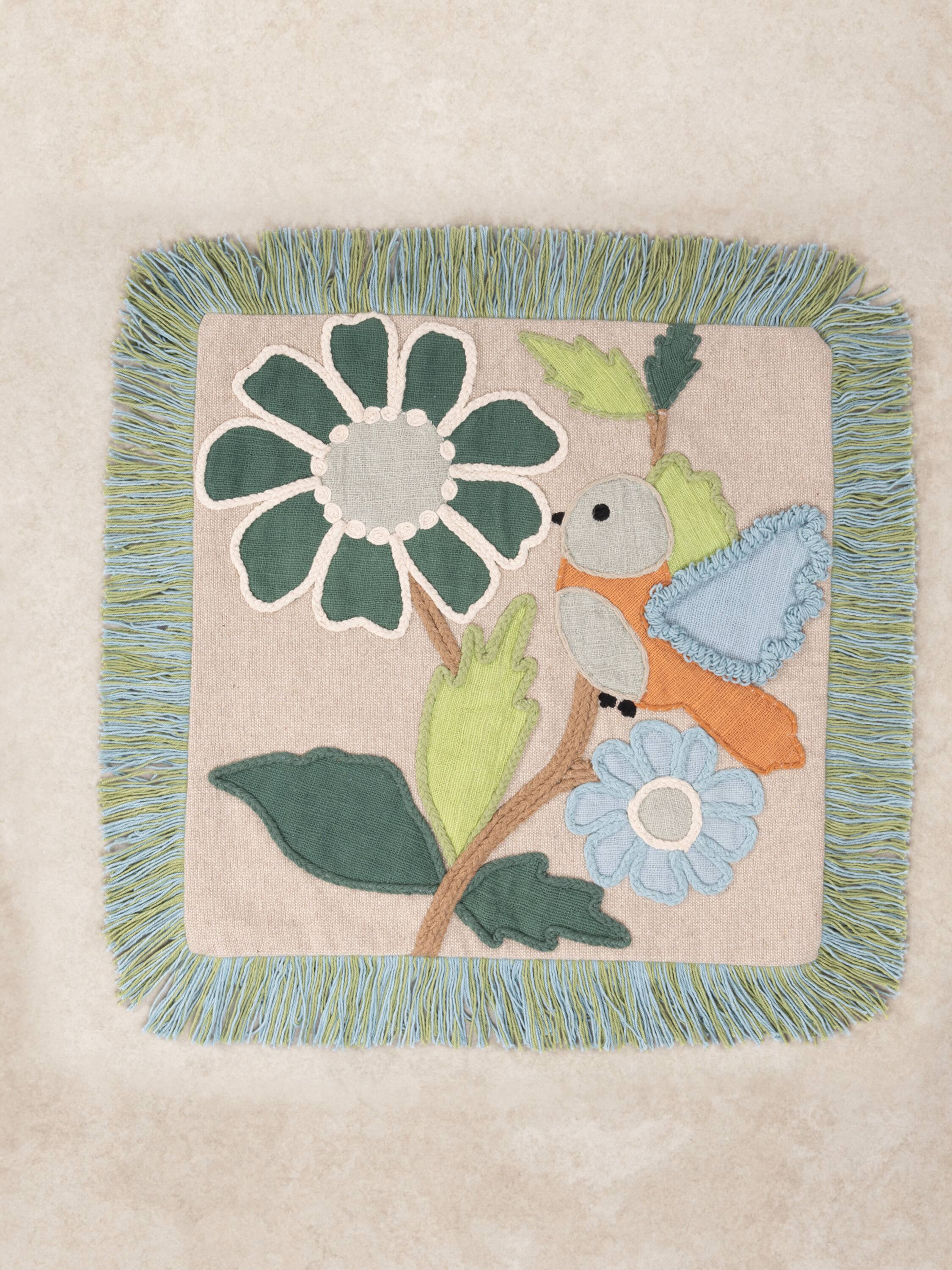 Left. GAURI KOHLI - Palermo Pillow - Multicolored.