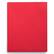 Front. Staples - Staples Smooth 2-Pocket Paper Folder, Red, 25/Box (27532-CC) - Red.