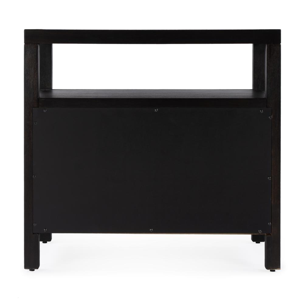Back. Butler Specialty - Nora 2-Drawer Wide Nightstand - Coffee.