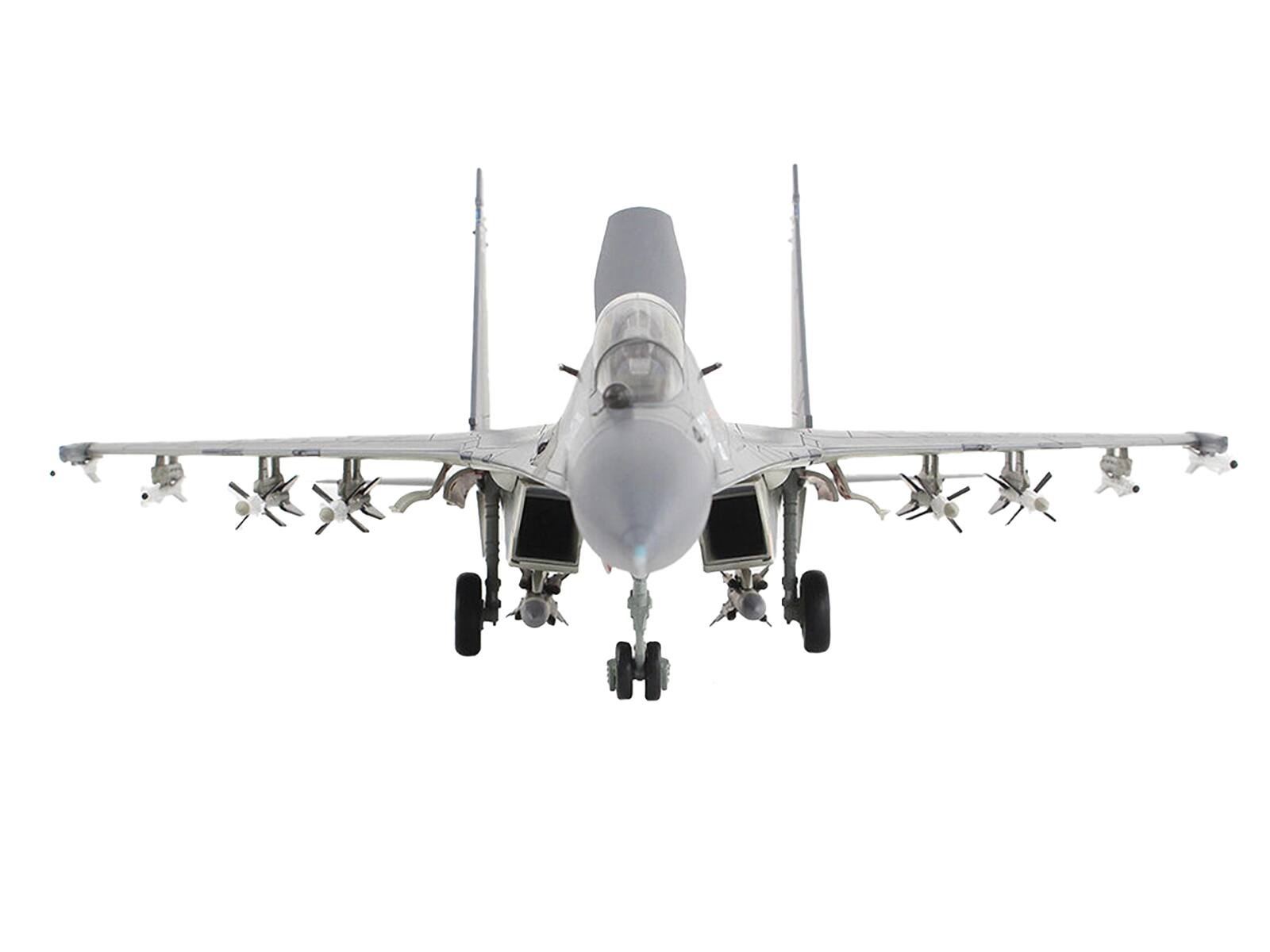 Alt View 1. Hobby Master - Sukhoi Su-30Mk Flanker Fighter Aircraft "502" (2011) Russian Air Force "Air Power Series" 1/72 - Grey.