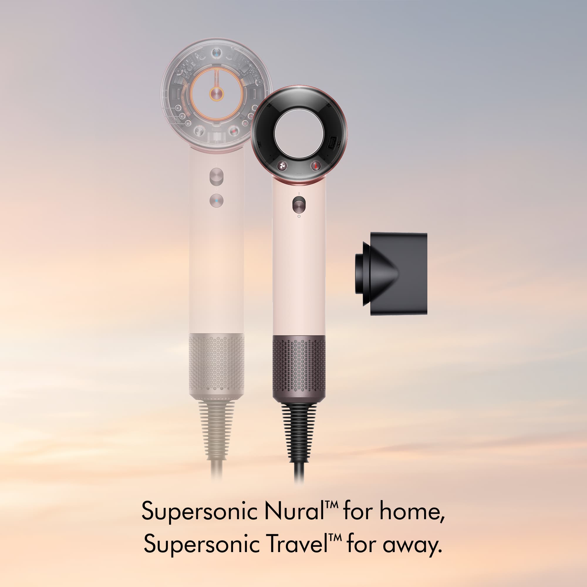 Dyson Supersonic Travel Hair Dryer Ceramic Pink / Rose Gold 492454