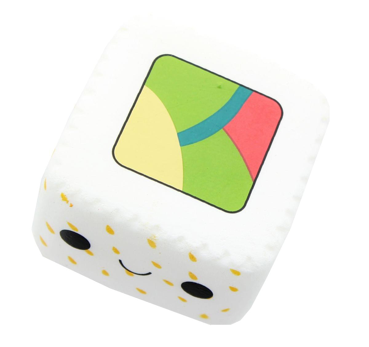 Alt View 10. Toynk - Sushi Foam Squishy Toys Set of 3: Salmon Nigiri, Tamago Egg and Maki Roll.