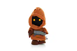 Stuffed Star Wars Plush Toy - 9" Talking Jawa Doll - Brown