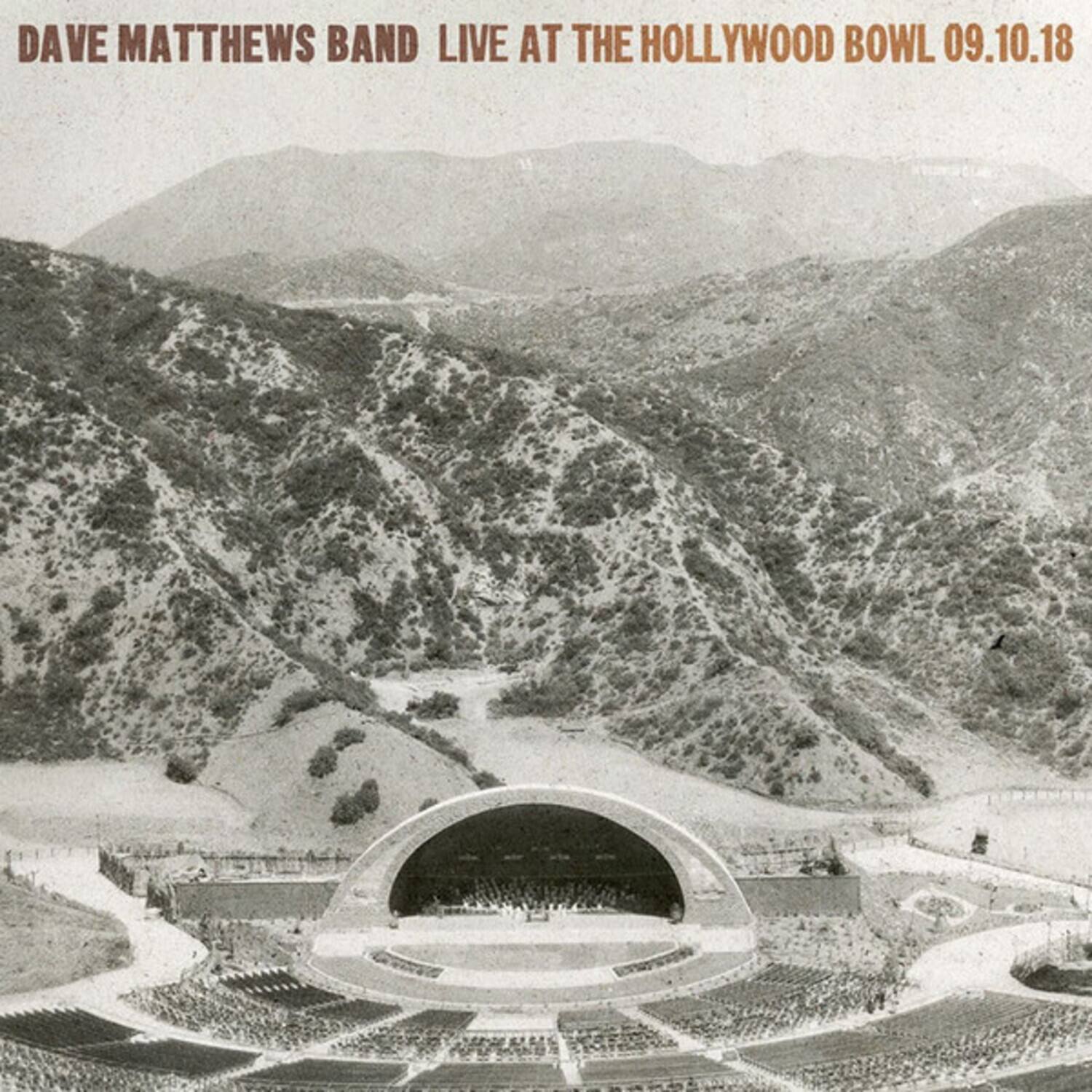 Dave Matthews Band - Live At The Hollywood Bowl - September 10, 2018   - VINYL LP