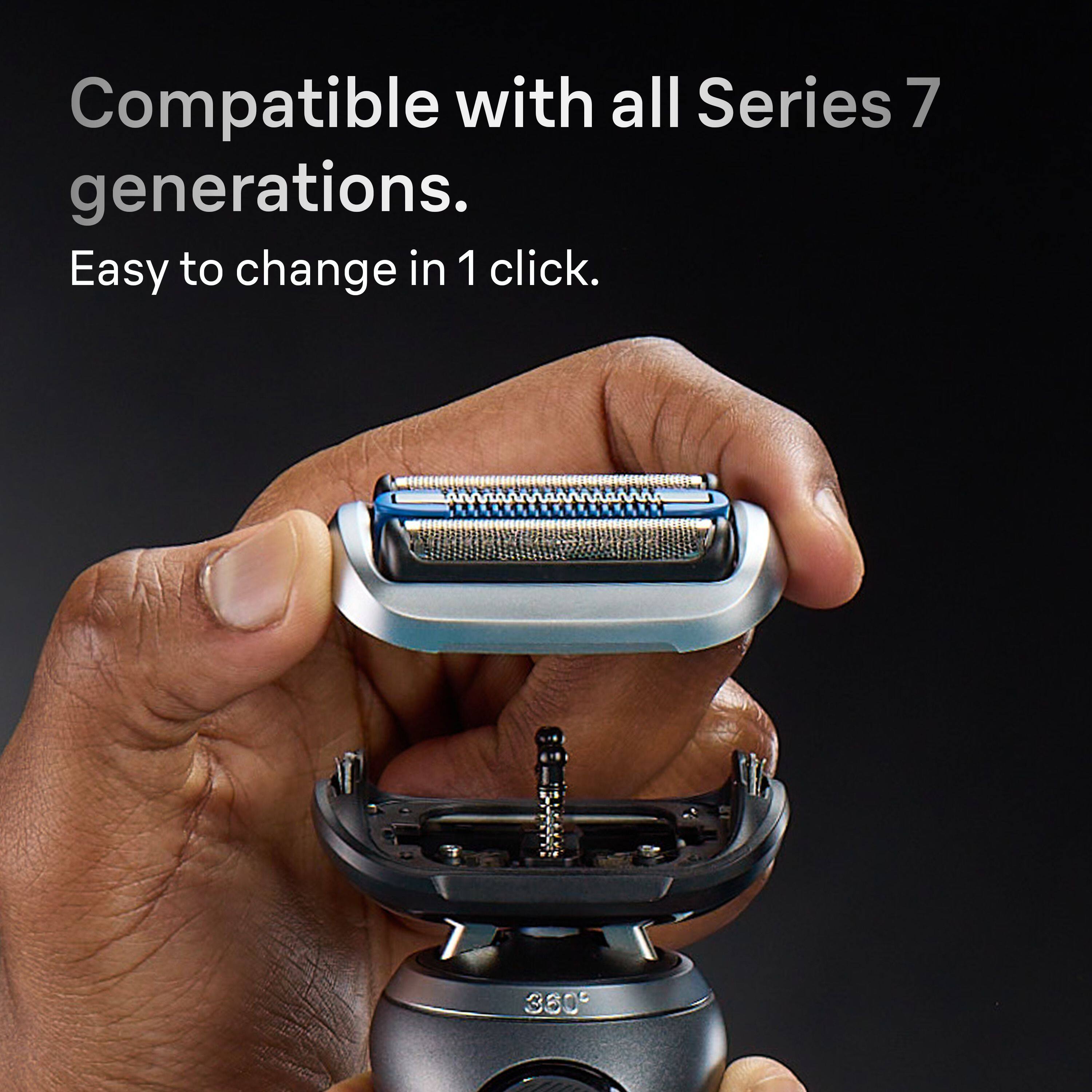 Compatible with all Series 7 generations.  
Easy to change in 1 click.