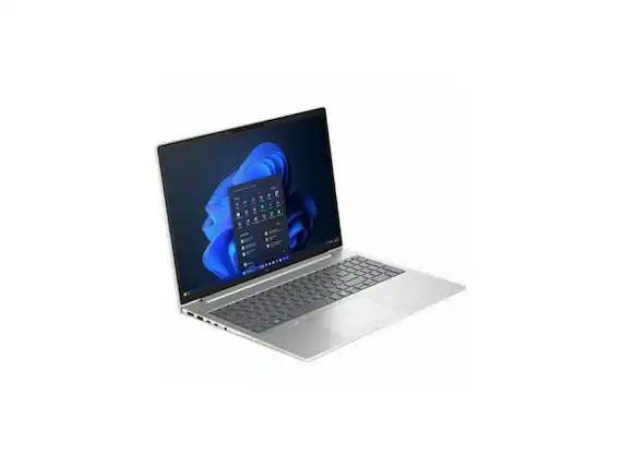 Front. HP - HP EliteBook 6 G1a 14 Touchscreen Copilot+ PC Notebook - WUXGA - 60 Hz - AMD Ryzen AI 7 350 - 32 GB - 1 TB SSD - Pike Silver Aluminum.