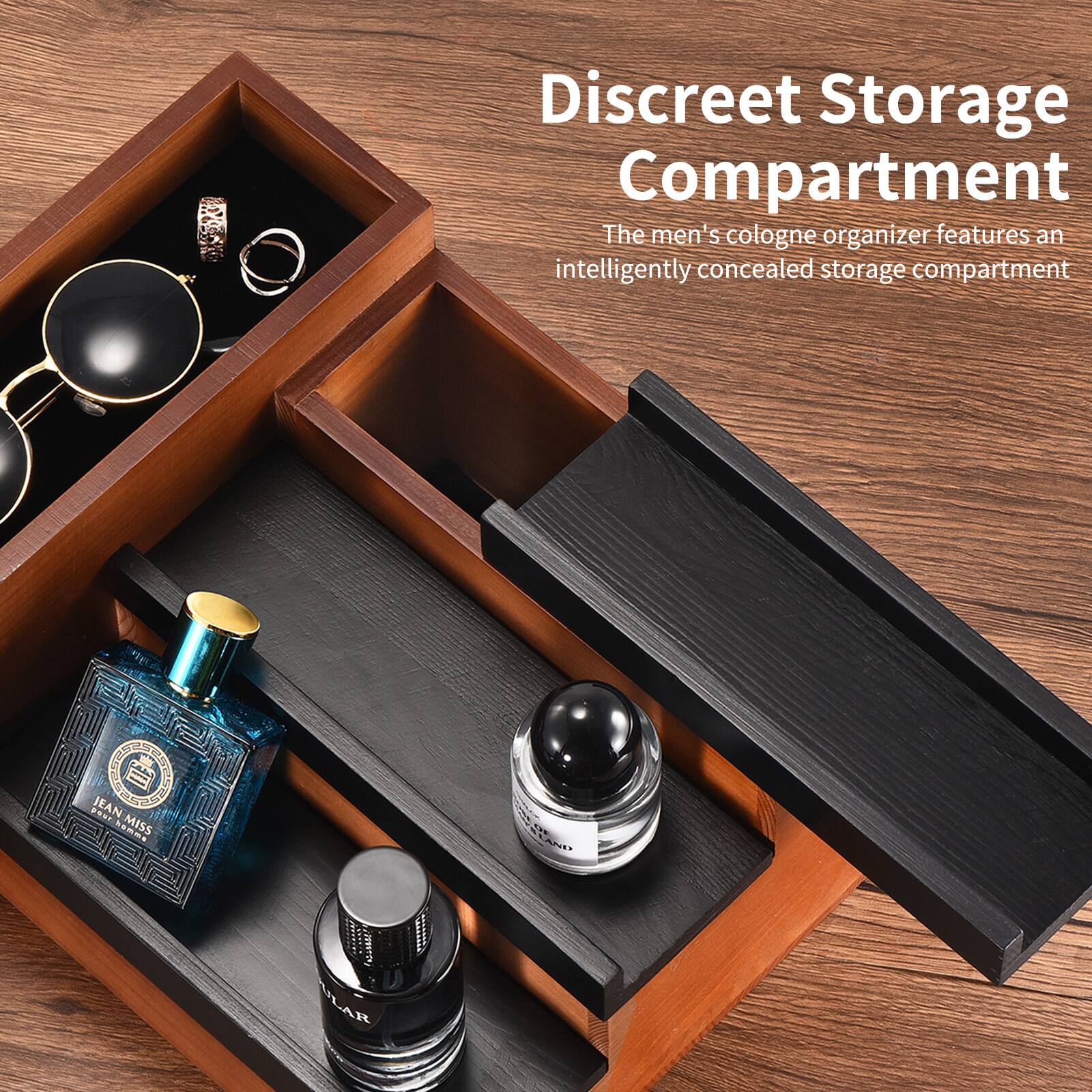Discreet Storage Compartment

The men's cologne organizer features an intelligently concealed storage compartment.

18 JEAN MISS JEAN MISS 5 U BLAR